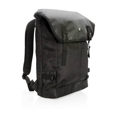 Outdoorový batoh na 17"notebook, čierna